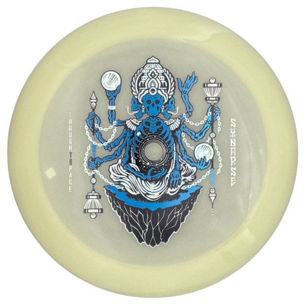 Glow Synapse sininen-hopea