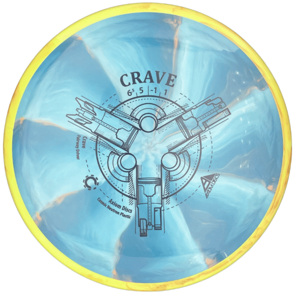 Cosmic Neutron Crave sininen-keltainen 173