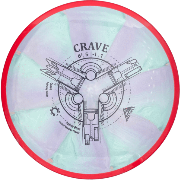 Cosmic Neutron Crave violetti-punainen 174