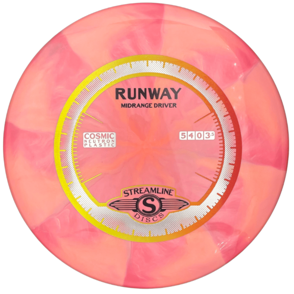 Cosmic Neutron Runway pinkki-keltainen