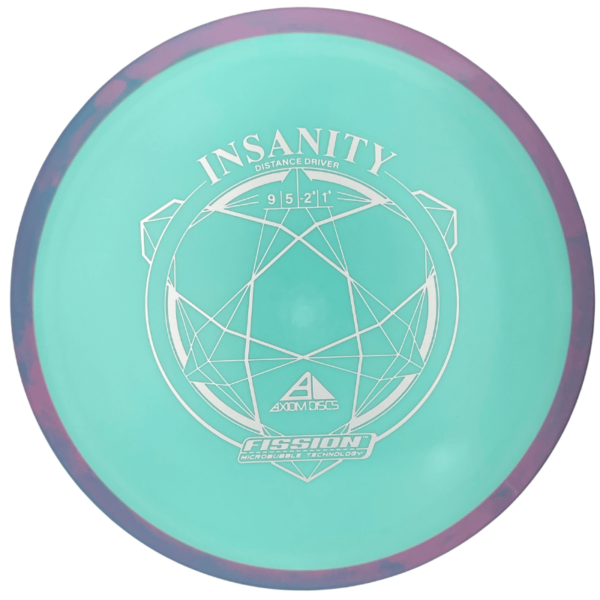 Fission Insanity turkoosi-violetti