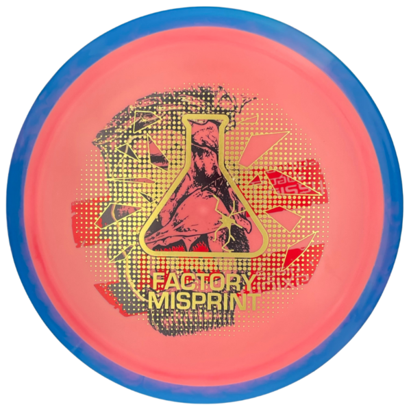 Fission Defy misprint pinkki-sininen