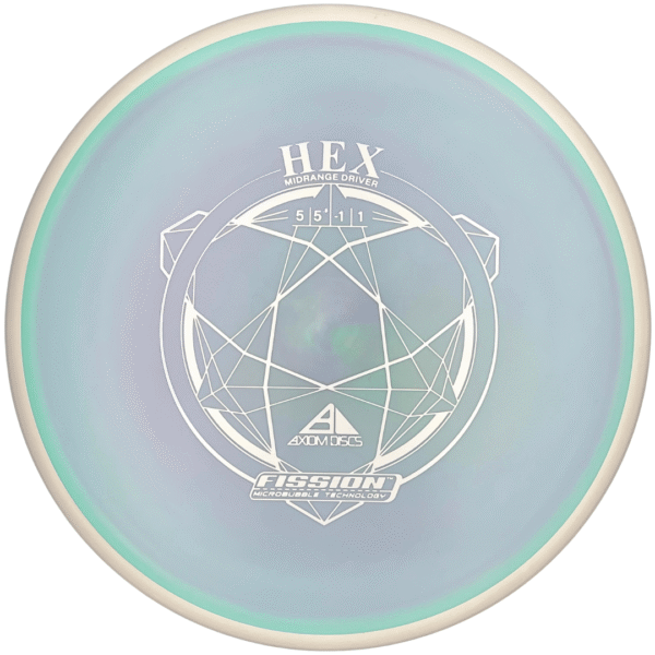 Fission Hex turkoosi-valkoinen #3