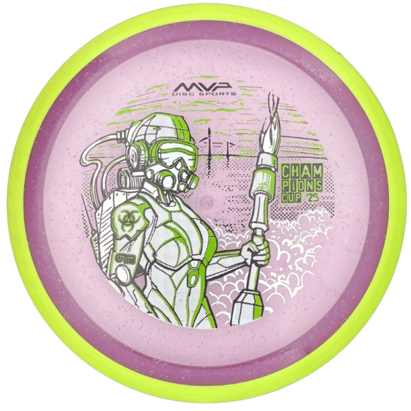 Particle Glow Proton Virus violetti-lime 175