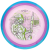Particle Glow Proton Virus violetti-sininen 167