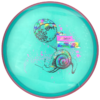Prism Proton Soft Envy turkoosi-violetti 174 (2)